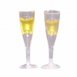D4014   2 champagne glazen 