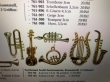 761-92 muziek instrumenten