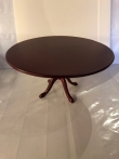 X5721 ronde tafel groot mahonie 