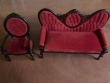 X A59 Set sofa stoel rood