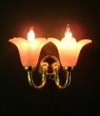 wandlamp tulp rose 