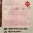 white washed old floorboards