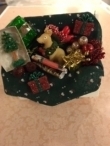kerstkist gevuld 