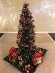 kerstboom rood