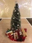 kerstboom zilver 